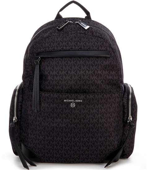 michael kors signature large flap backpack|Michael Kors large backpack outlet.